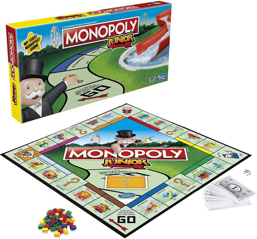  Hasbro Gaming Monopoly Junior Board Game for Kids Ages