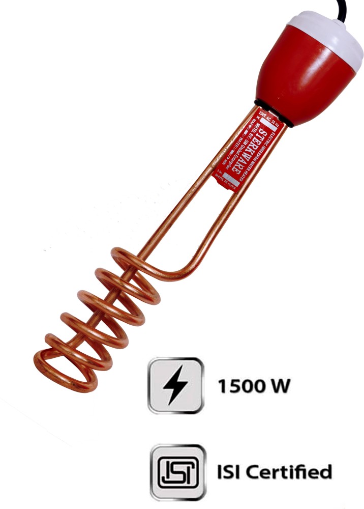 HOTSHOT WIH-100 1000 W Immersion Heater Rod Price in India - Buy