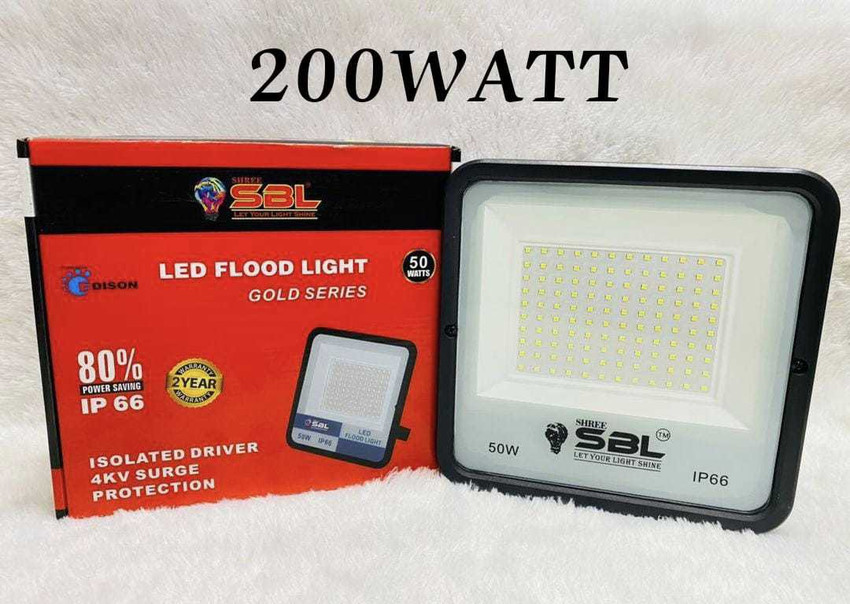 Sbl led flood light outlet