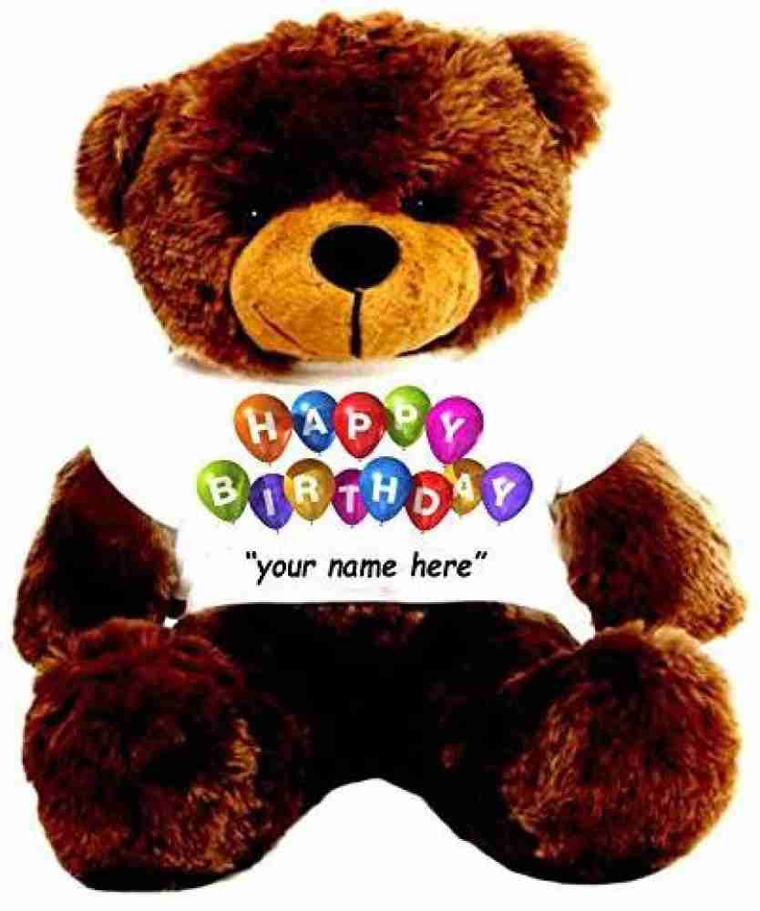 birthday teddy bear with name