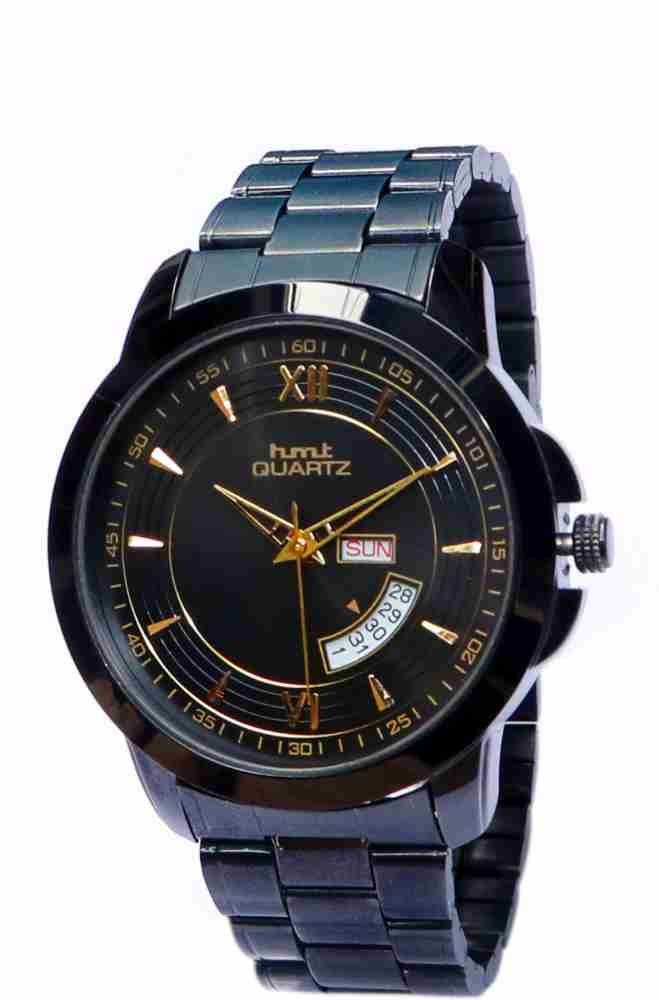 Bari Collections Wrist watch Hmt Swarna Black Dial Black Chain Men