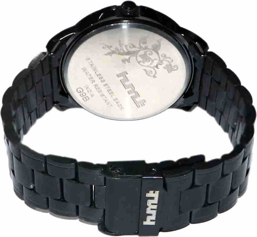 Hmt watches black chain deals