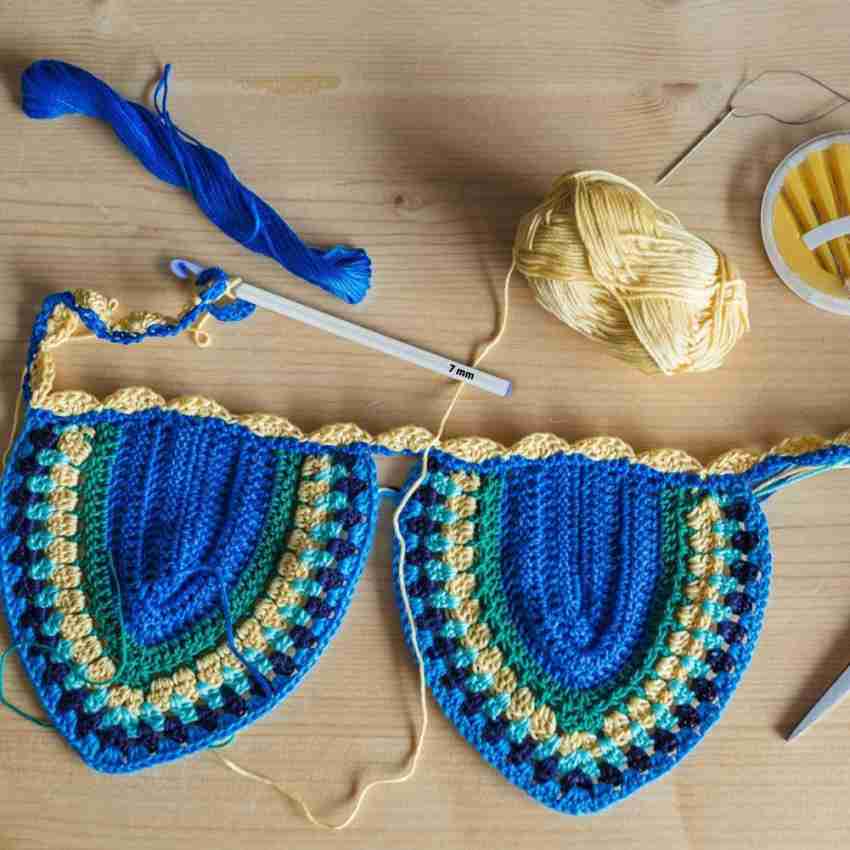 jasol plastic Crochet Hook 7 Sizes Crochet Hooks Set (7mm-20mm