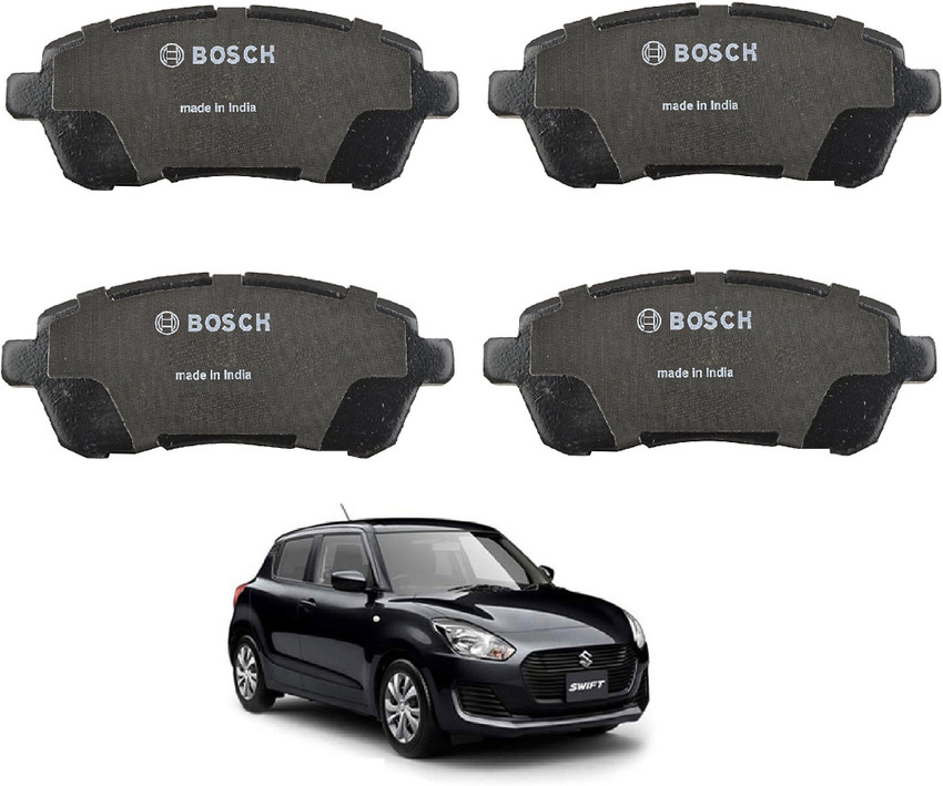 A2D Combo of BoschFront Disc Brake Pads for Maruti Swift Type 3 Set of 4 1 Microfiber Cleaning Cloth Combo Price in India Buy A2D Combo of BoschFront Disc Brake
