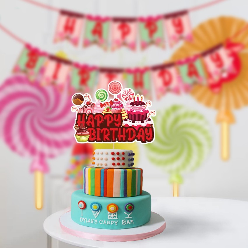 Candy Themed Birthday Party - Just Add Confetti