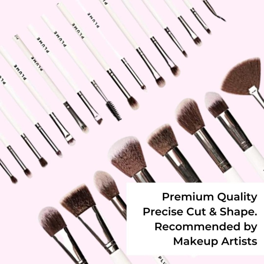 BEILI Makeup Brushes Set 30Pcs Professional Makeup Brush Premium Pink Vegan  Synthetic Kabuki Foundation Blending Brush Face Powder Blush Concealers