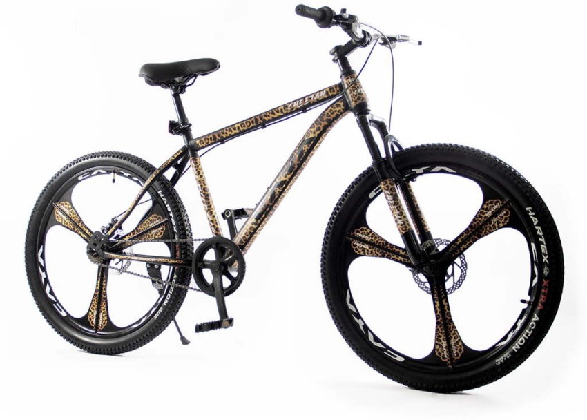 mtb cycle with alloy wheels