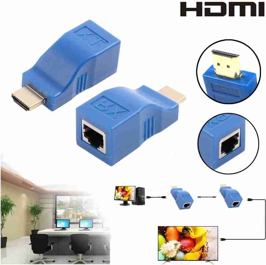 microware TV out Cable 4K HDMI Extender HDMI Extension Up to 30m
