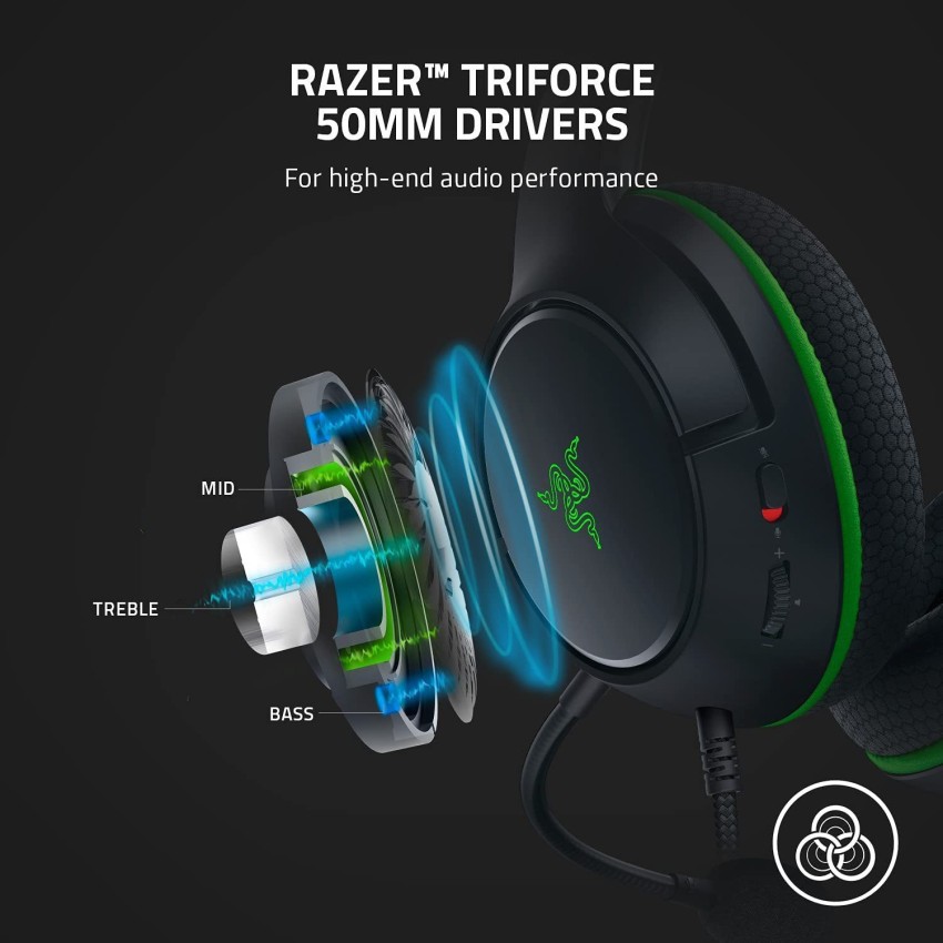 Razer Kaira X for Xbox Headset for Xbox Series X, S Wired Gaming Headset  Price in India - Buy Razer Kaira X for Xbox Headset for Xbox Series X