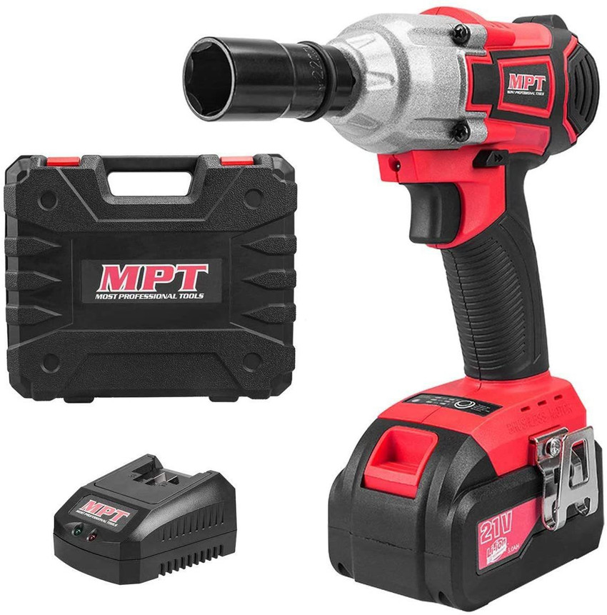 GSCPT MPT HEAVY DUTY BATTERY IMPACT WRENCH 1 2SIZE 21V 1BATTERY 1CHARGER Cordless Impact Wrench Price in India Buy GSCPT MPT HEAVY DUTY BATTERY IMPACT WRENCH 1 2SIZE 21V 1BATTERY 1CHARGER Cordless Imp...
