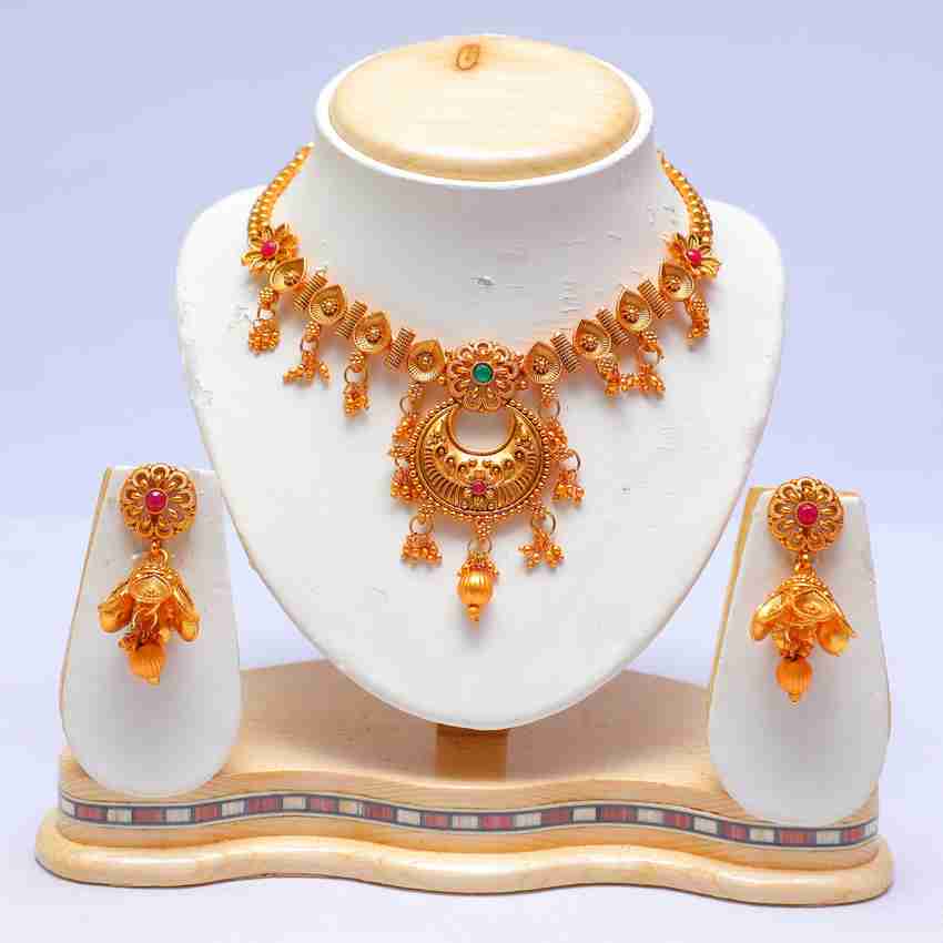 Swarajshop copper jewel set sale