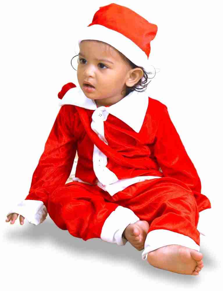 fancydress Christmas Santa Dress Kids Costume Wear Price in India