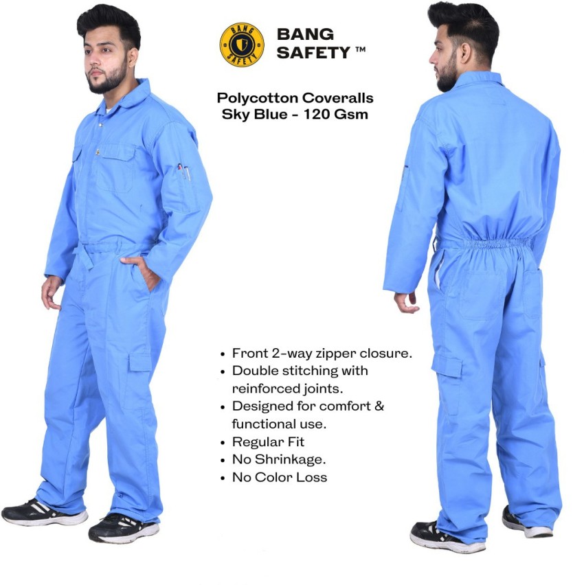 Cheap Price 100% Cotton Khaki Color Workwear Safety Coveralls