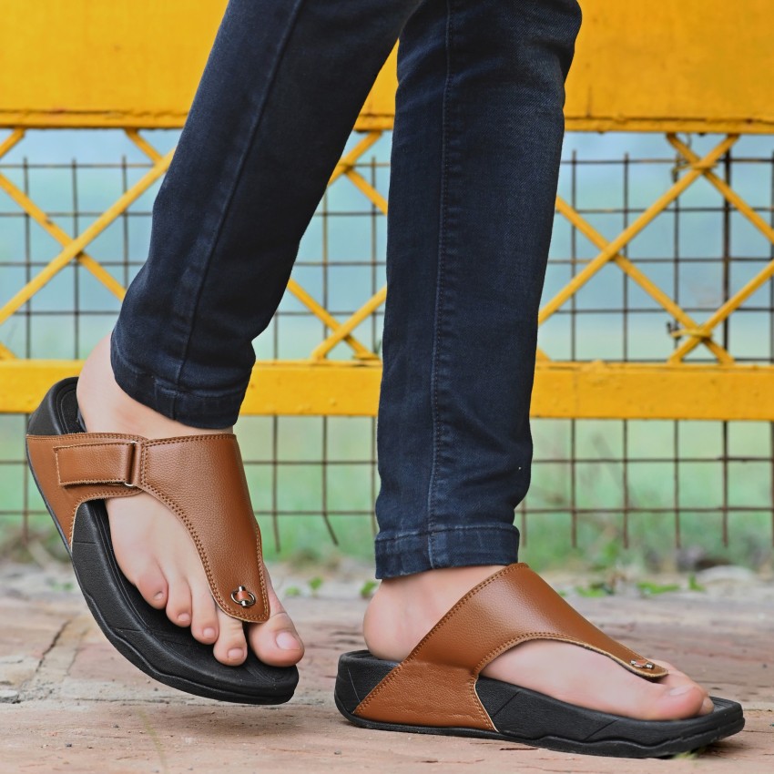 Layasa Men Tan Sandals Buy Layasa Men Tan Sandals Online at Best