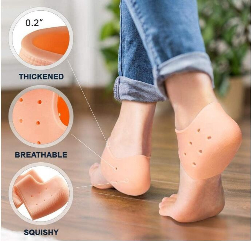 Silicone heel outlet cover