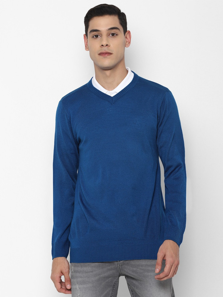 FOREVER 21 Solid V Neck Casual Men Blue Sweater Buy FOREVER 21 Solid V Neck Casual Men Blue Sweater Online at Best Prices in India Flipkart