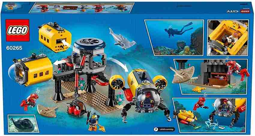 Lego 60265 city online ocean exploration base stores