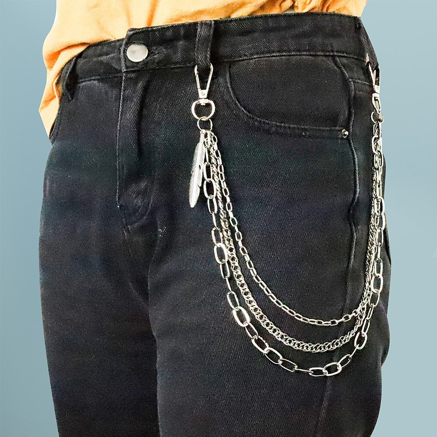gustave Pants Chain Jeans Chain for Men Women Fashion Gothic Punk Wallet Pocket Chain Brooch Price in India Buy gustave Pants Chain Jeans Chain for Men Women Fashion Gothic Punk Wallet