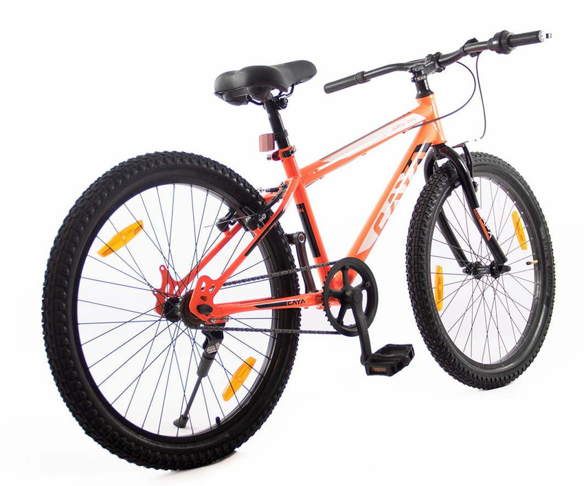 24 inch shop bike orange