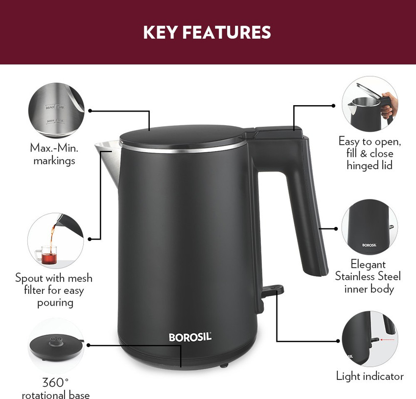 BOROSIL Cooltouch Beverage Maker Price in India Buy BOROSIL