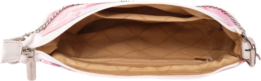 LINO PERROS Tan Sling Bag LWSL00244TAN Multicolor - Price in India