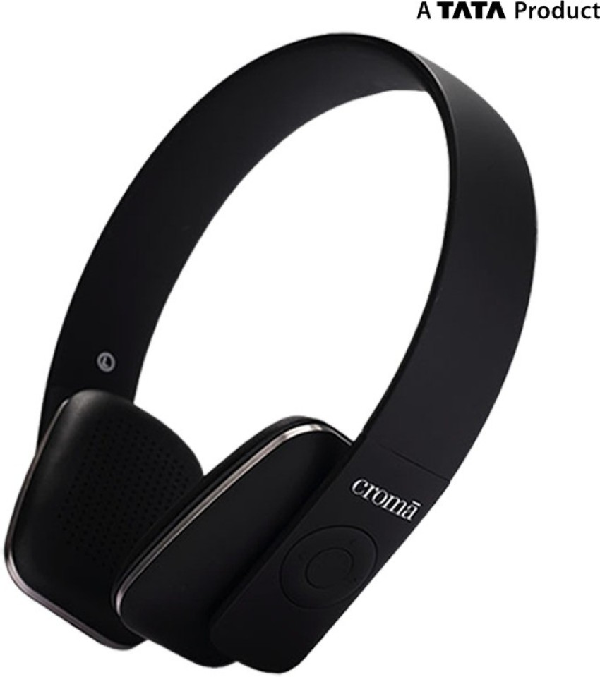 Croma Bluetooth Headphones CREA4210 H2A Bluetooth Headset Price in