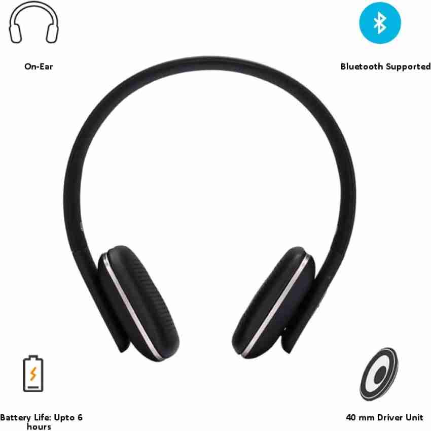 Croma Bluetooth Headphones CREA4210 H2A Bluetooth Headset Price in