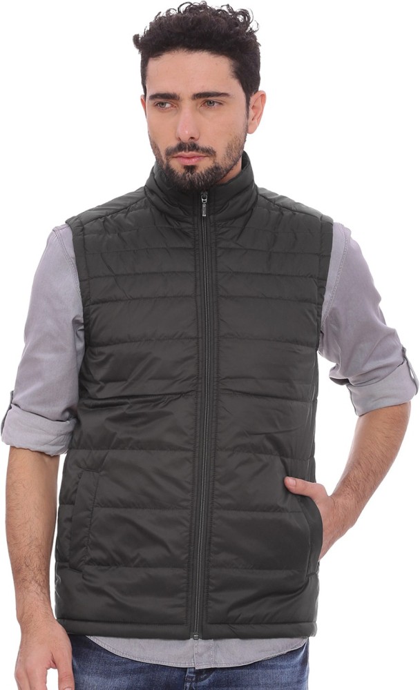 Mens sleeveless hot sale bomber jacket