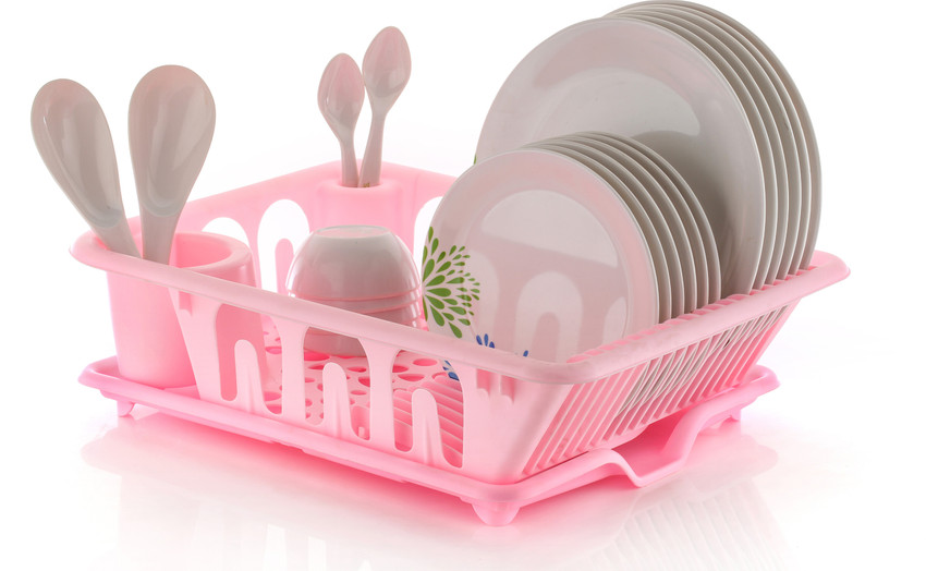 Flipkart Perfect Homes Studio Dish Drainer Kitchen Rack Plastic 3