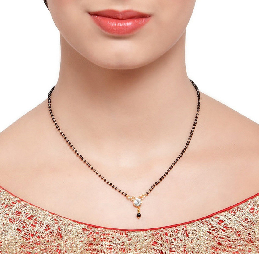 Gold mangalsutra design with outlet rate