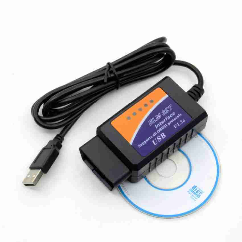 Xsentuals USB ELm327 OBD II adapter OBD Interface Price in India - Buy  Xsentuals USB ELm327 OBD II adapter OBD Interface online at