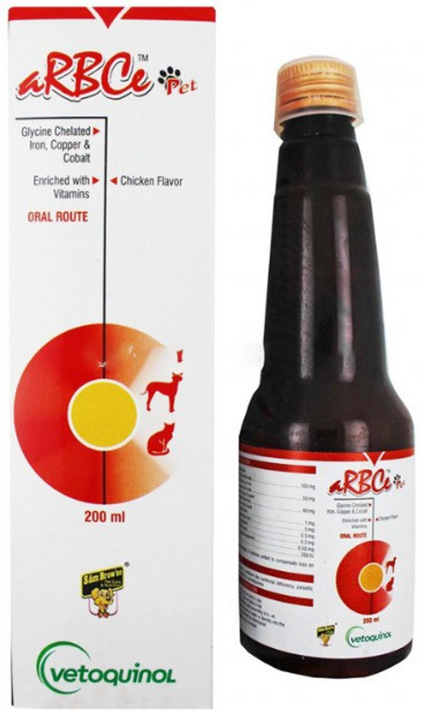 Vetoquinol arbce Iron Supplement for Dogs Cats 200 ml Pack of 3 Pet Health Supplements Price in India Buy Vetoquinol arbce Iron Supplement for Dogs Cats 200 ml Pack
