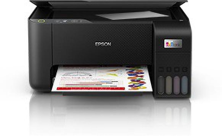 Epson L3200 Multi-function Color Ink Tank Printer (Color Page Cost: 9 Paise