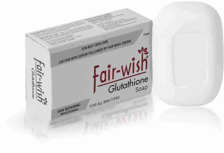 FAIR WISH Glutathione Skin Whitening Soap with Aloe Vera