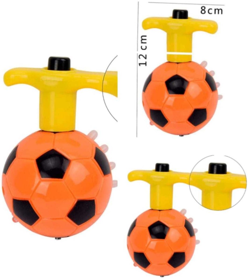 Light up spinning top soccer best sale ball toys