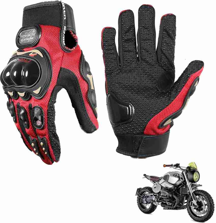 KOZDIKO PRO BIKER GLOVES RED FOR BMW R NINET Riding Gloves Buy KOZDIKO PRO BIKER GLOVES RED FOR BMW R NINET Riding Gloves Online at Best Prices in India Riding
