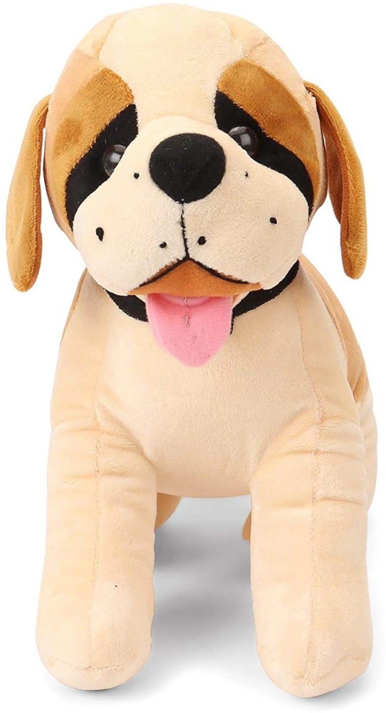 Joy Stories 50 cm Large Stuffed Plush Sitting Dog Soft Toy for Kids,  Realistic Pet Animal Puppy Toy, Cuddly Animal Soft Toys for Boys Girls  Toddlers - 50 cm - 50 cm