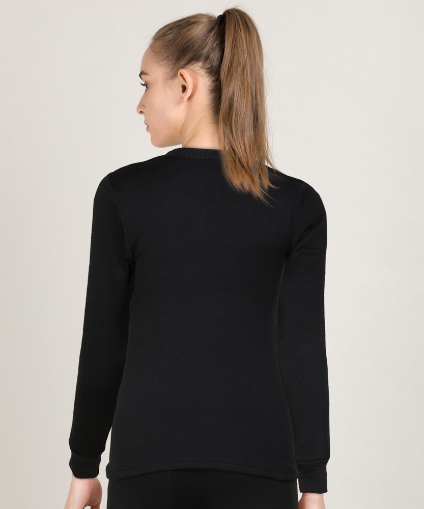 Buy Rupa Thermocot Women Black Solid Viscose Blend Thermal Tops Online at  Best Prices in India - JioMart.