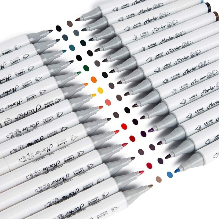  Shuttle Art Dual Tip Brush Pens Art Markers, 30 Colors Dual  Tip Calligraphy Pens Fine and Brush Dual Tip Markers Set Perfect for Kids  Adult Artist Calligraphy Hand Lettering Journal