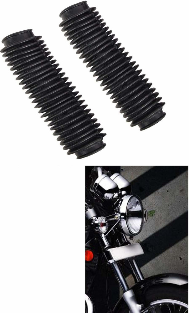 Autobrand Rubber Shocker Front Fork Cover for Royal Enfield interceptor 650 Continental gt Bike Crash Guard Price in India Buy Autobrand Rubber Shocker Front Fork Cover for Royal Enfield interceptor 6...