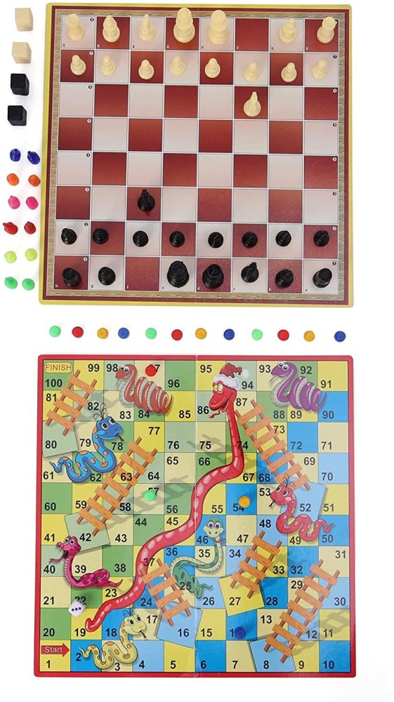 Ajanta Games Original Chess N Word( Chess+ Crossword) two in one