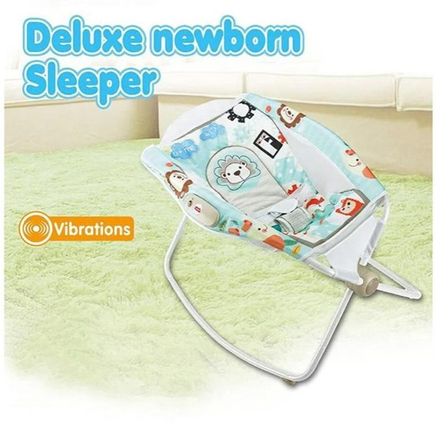 HK ENTERPRISES OFFICIAL Deluxe Sleeper Baby Rocker With Calming Vibrations Multicolor Rocker and Bouncer Buy Baby Care Products in India Flipkart