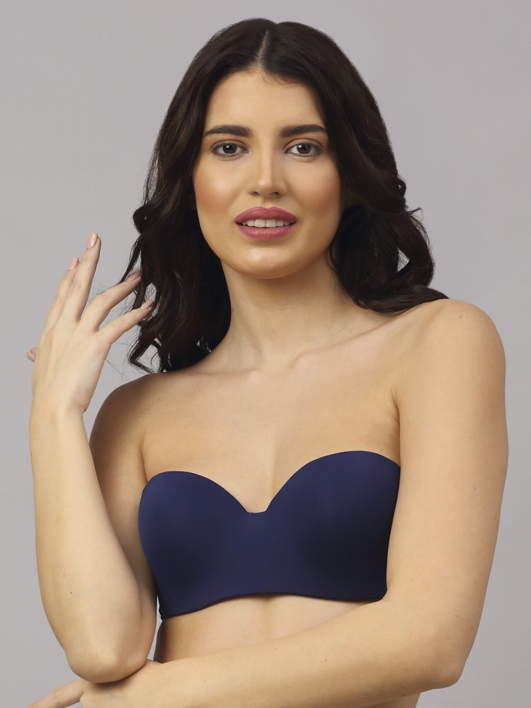  Blue Strapless Bra