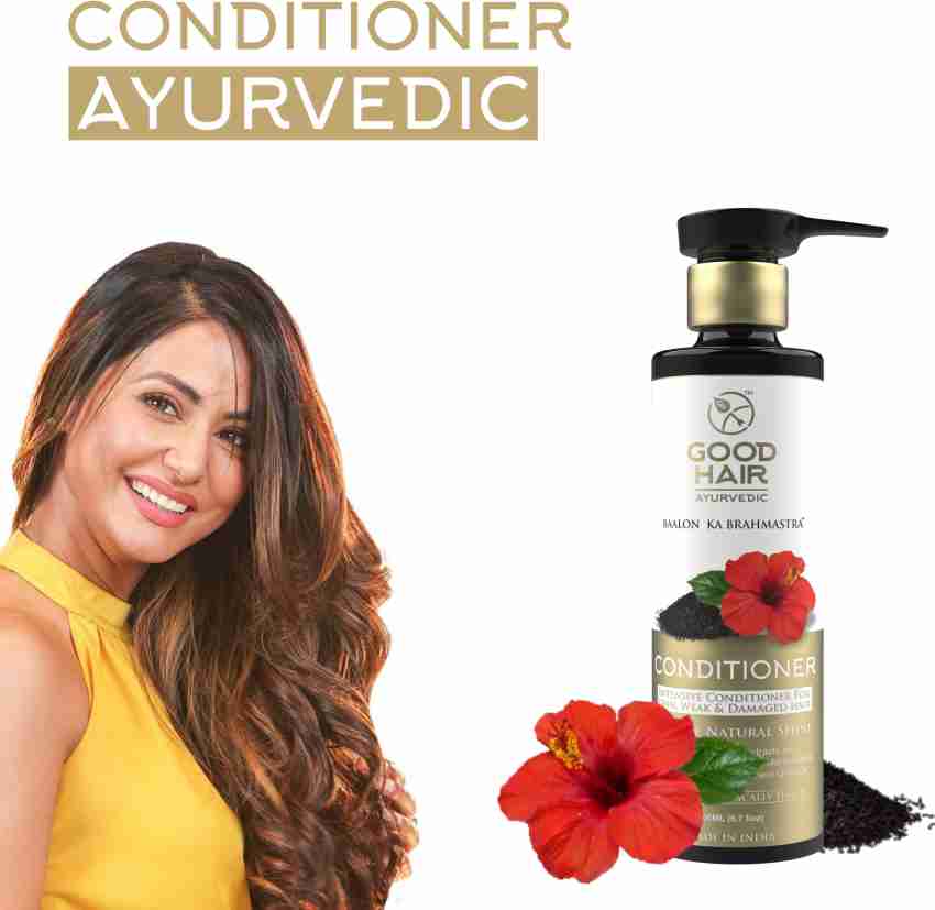 Good Hair Ayurvedic Hair Care Kit Ayurvedic hair Oil + Hair Shampoo + Hair  Conditioner, Hair Fall Control Kit, Ayurvedic hair care sets