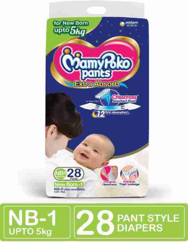 MamyPoko Pants NB1 28 extra absorb New Born Buy 1