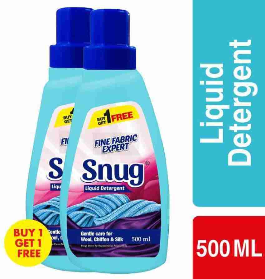 snug Gentle Care Liquid Detergent 500 ml (Buy 1 Get 1 Free) Price in India  - Buy snug Gentle Care Liquid Detergent 500 ml (Buy 1 Get 1 Free) online at