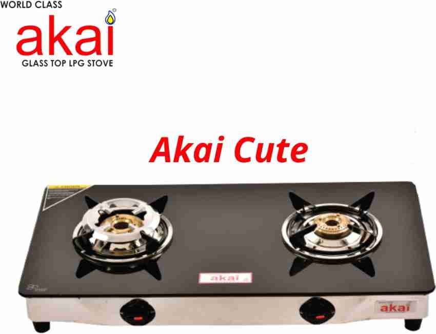 AKAI 2 Hob Table Top Gas Cooker With Grill