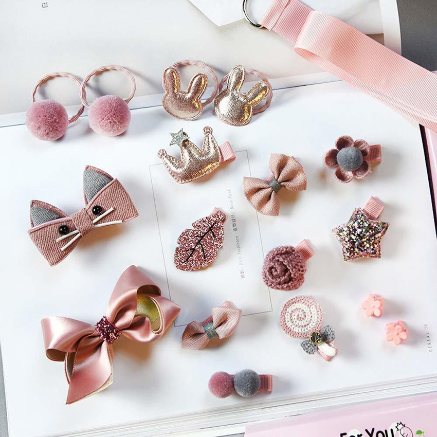 Girls hair accessories gift set store