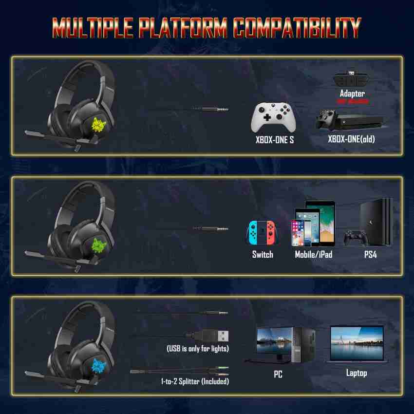 Onikuma K19 Wired Gaming Headset Price in India Buy Onikuma K19