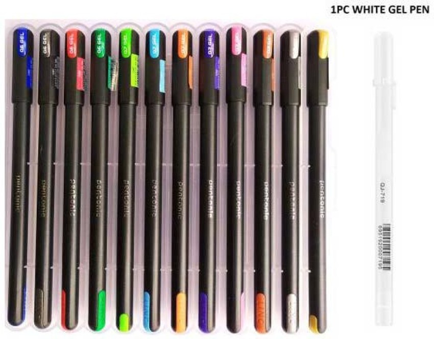 Linc Pentonic Multi Ink Colour With White Gel Pen - Buy Linc Pentonic Multi  Ink Colour With White Gel Pen - Gel Pen Online at Best Prices in India Only  at
